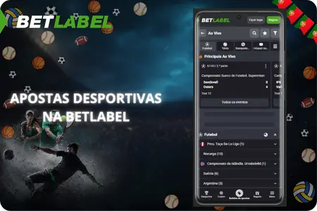 Apostas em desporto no Betlabel Casino